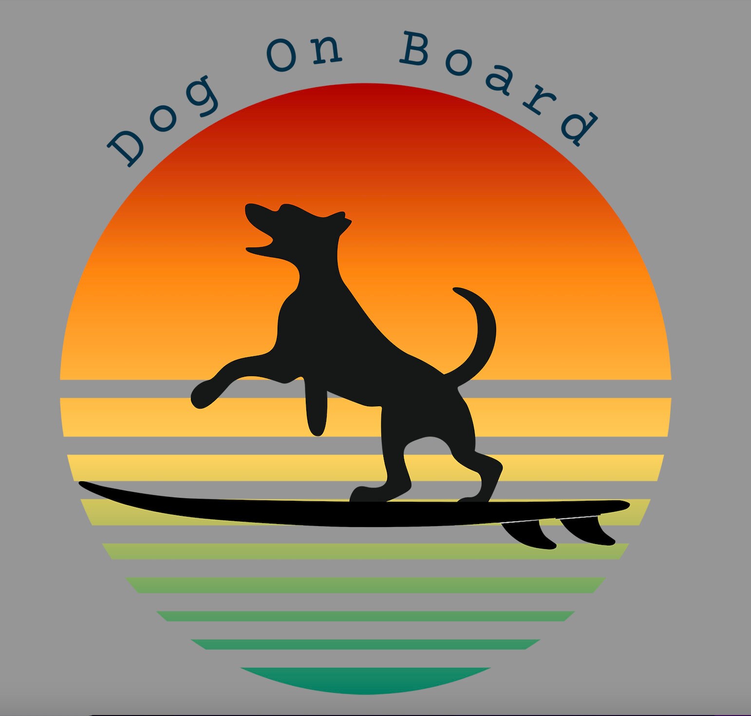 Retro Sunset Dog SVG Bundle, Vintage Retro Sunset SVG, Retro Vintage ...