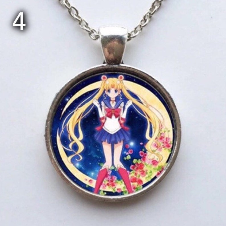 Sailor Moon Necklaces Anime Necklaces Sailor Moon Jewellery Anime Jewellery