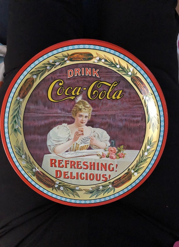 コカ・コーラ　25th Anniversary トレー Coca-cola 75th Anniversary Tray From Charlotte NC - Etsy