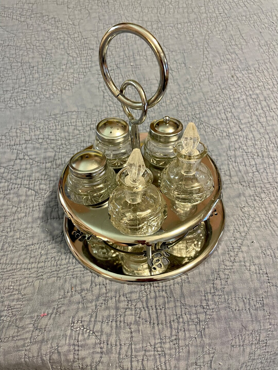 7.5 Condiment Caddy Lazy Susan Etsy