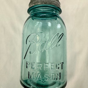 Ball #4 Blue Canning Jar Quart