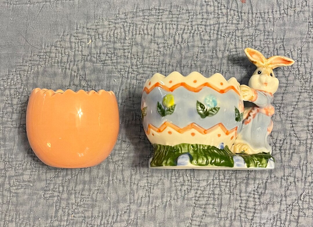 Two Easter Votive or Tea Light Holders Etsy