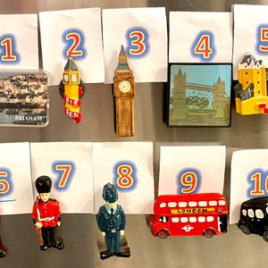Choice United Kingdom Vintage Souvenir Magnets