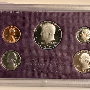1986s US Proof Coin Set