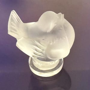 Lalique Crystal Bird - Etsy