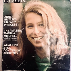 1970 Look Magazine July 28 Featuring Princess Anne