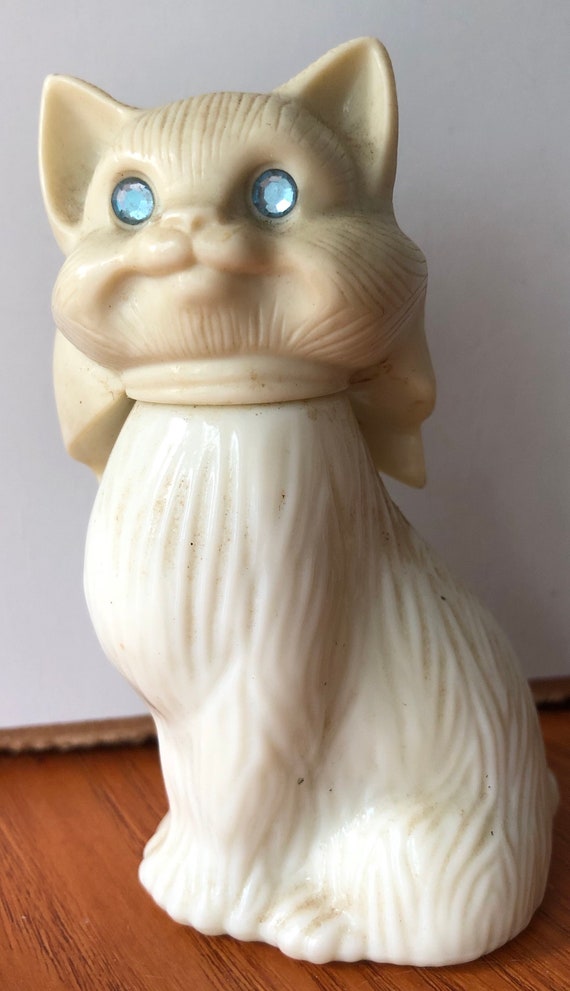 Old avon cat perfume bottles hot sale