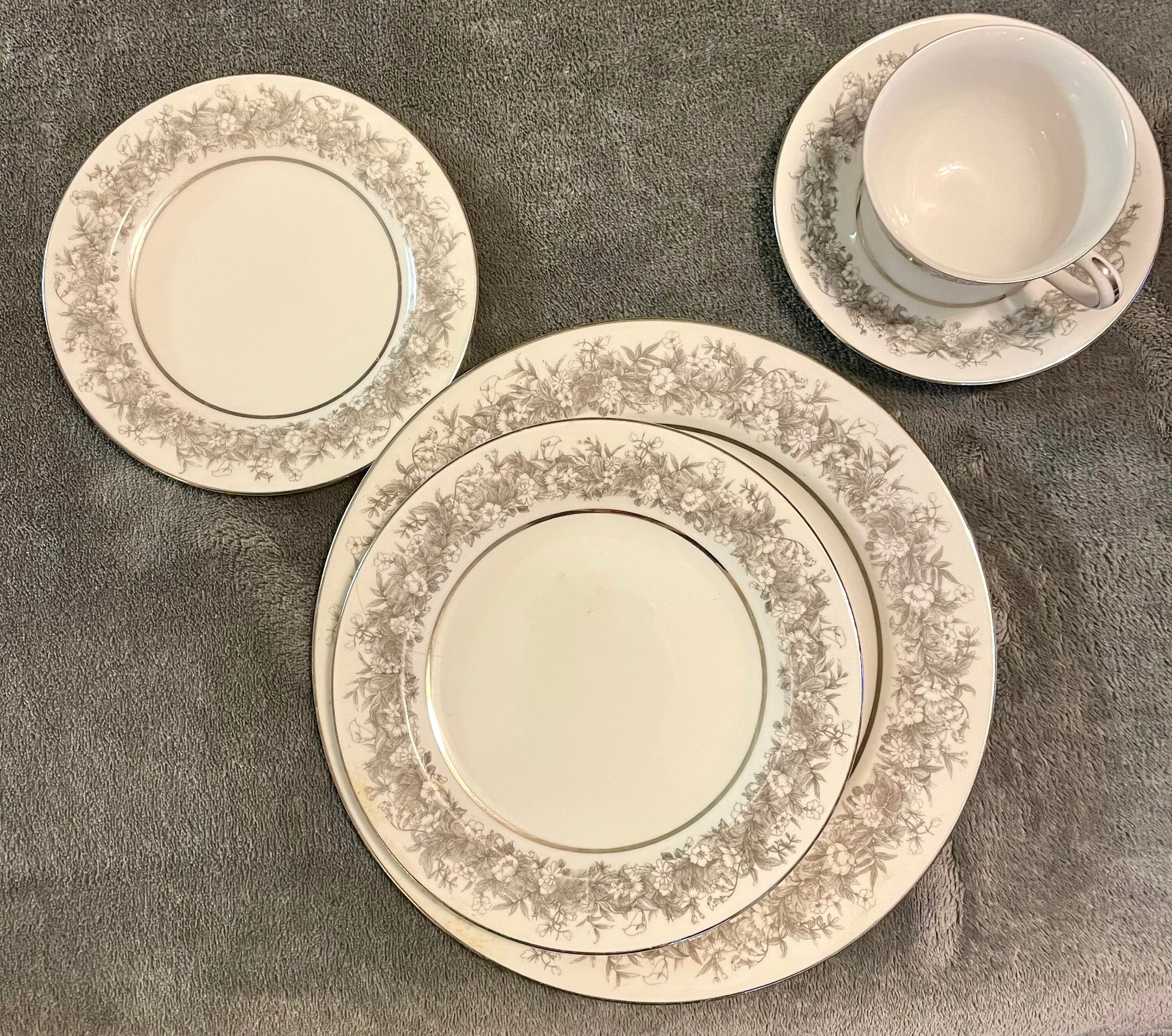 SANGO Florentine China 5 Piece Place Setting - Etsy