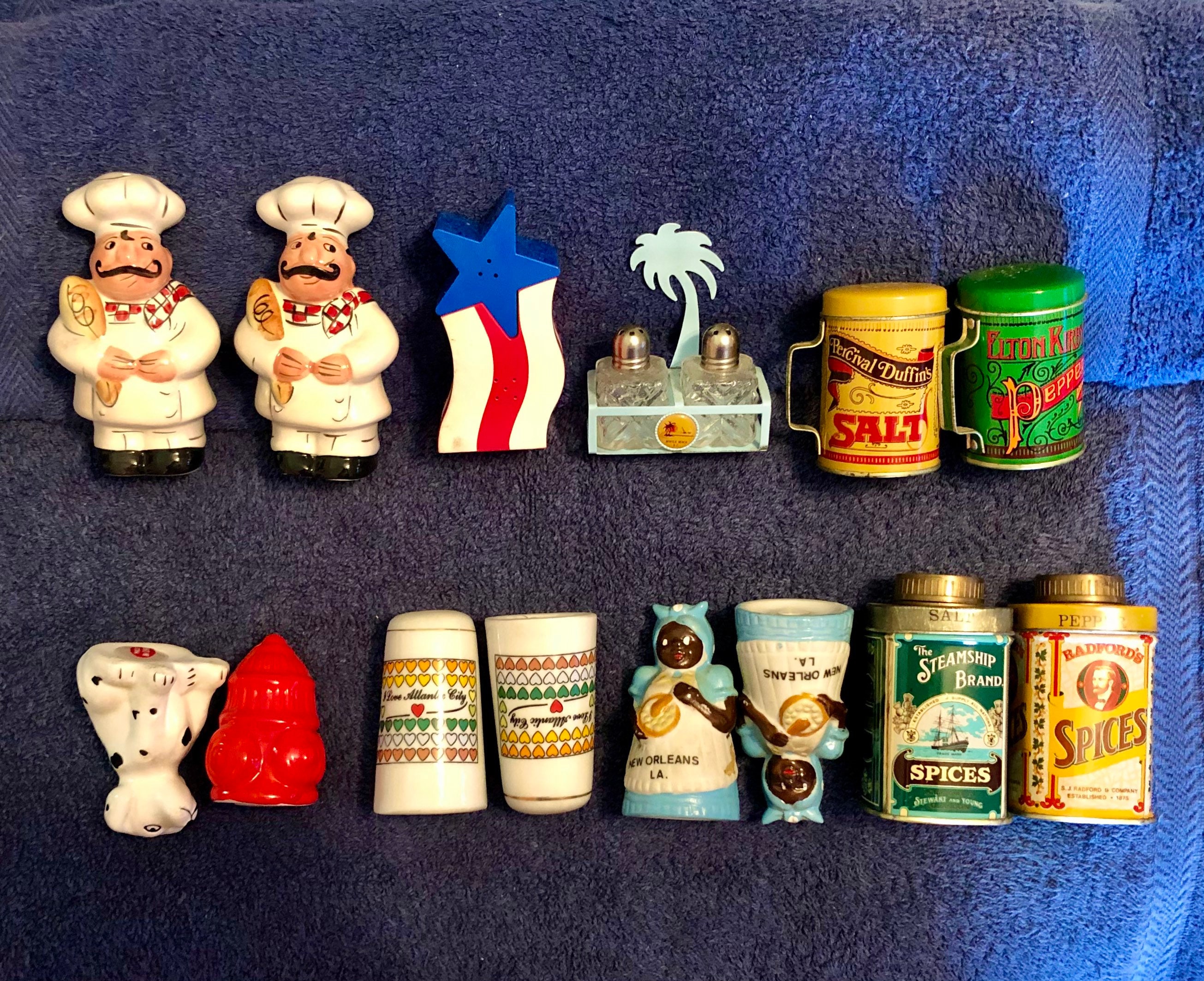 Salt and Pepper Shakers Collectible Souvenirs and Novelty Etsy UK