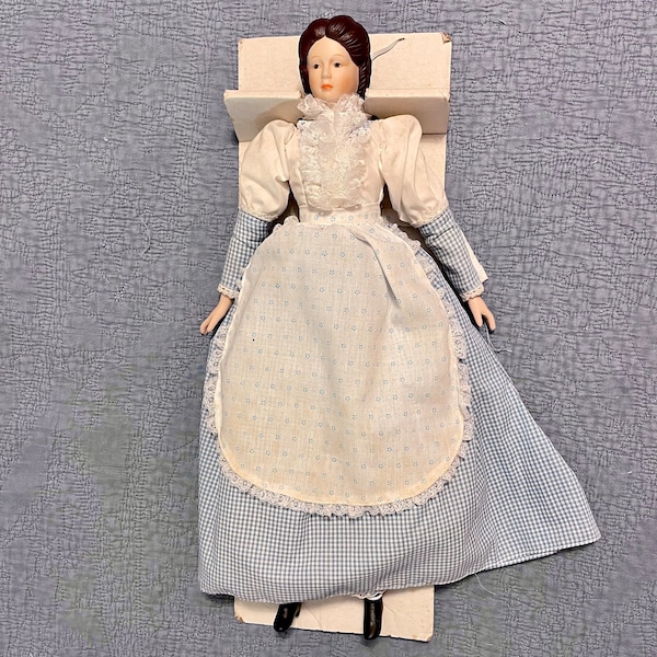 19" Doll, Meg from Little Women Collection Signed 1983