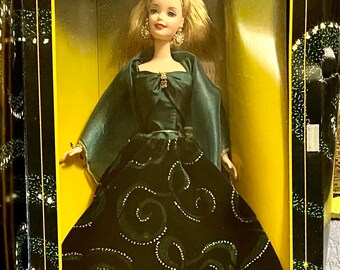 1996 Emerald Enchantment Barbie - Etsy