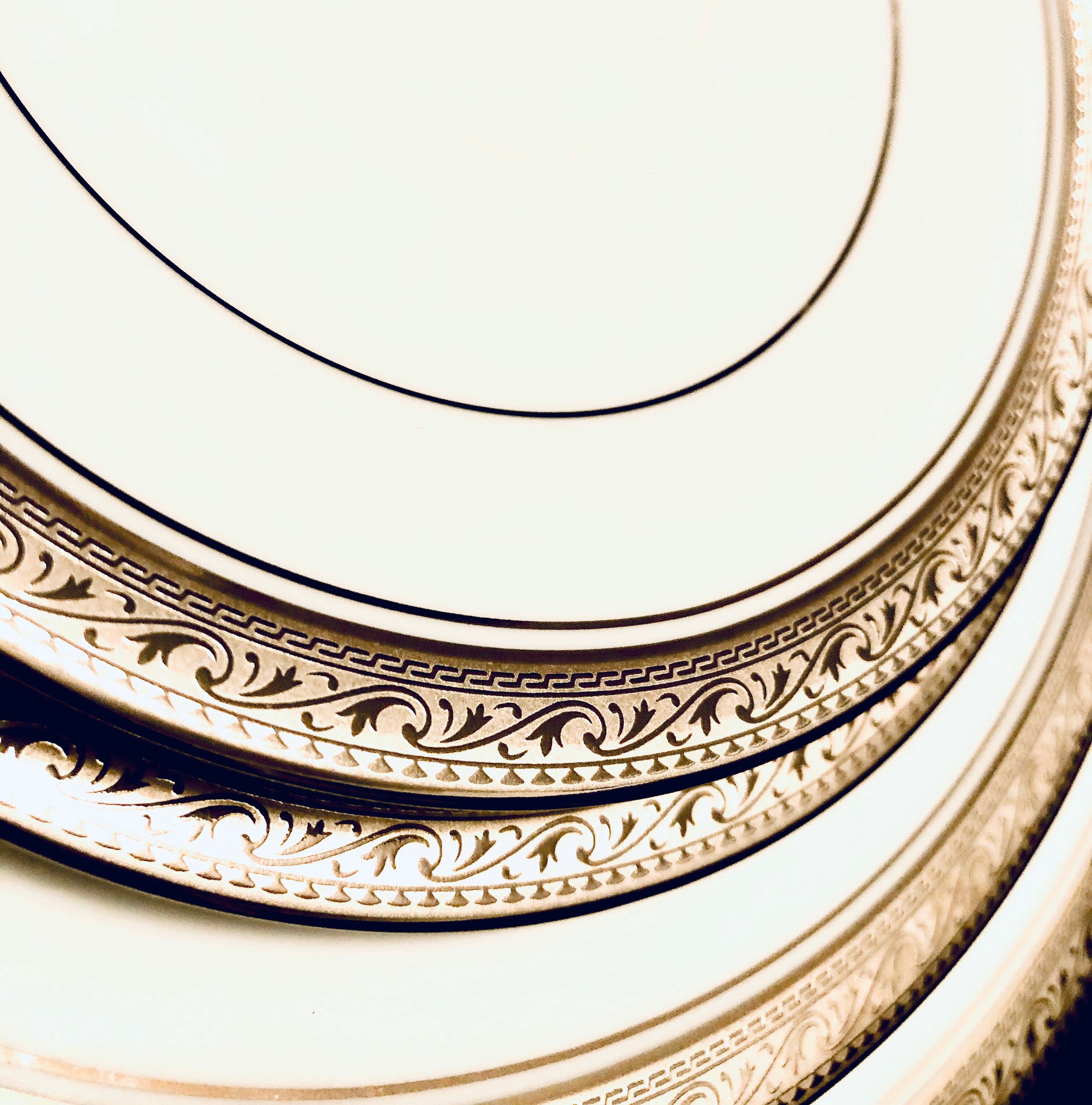 NORITAKE Legendary Crestwood Platinum 6 Piece Place Setting - Etsy