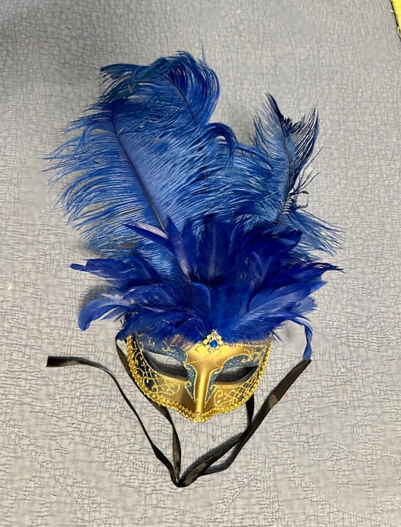 10” Mask Mardi Gras - image 1
