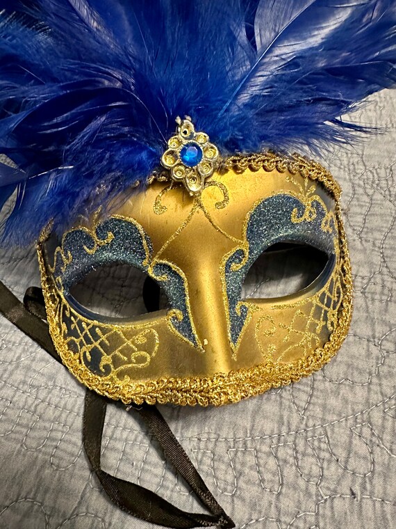 10” Mask Mardi Gras - image 4