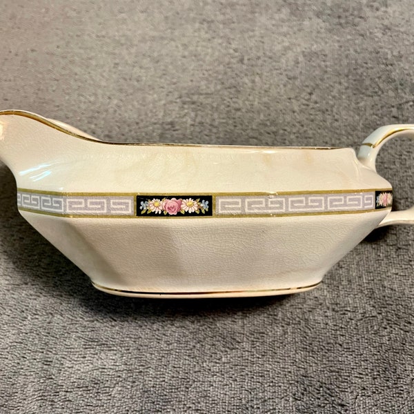 Knowles Gravy Boat Etsy
