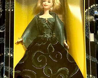 1996 Emerald Enchantment Barbie - Etsy