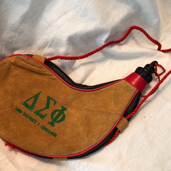 Delta Sigma Phi Bota bag — wine skin from 1990