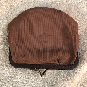 3.5&quot; Vintage Clasp Change Purse, Satin inside