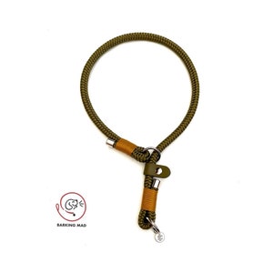 Adjustable rope slip collar