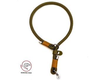 Adjustable rope slip collar