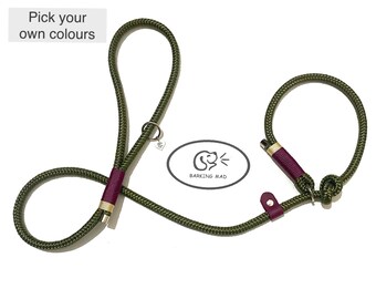 personalized slip leashes
