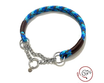 Martingale rope dog collar (made to order)