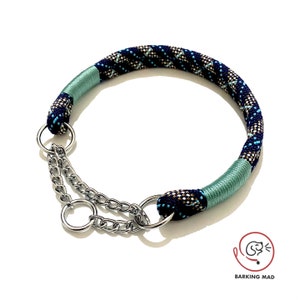 Premium martingale/half check dog collar (made to order)