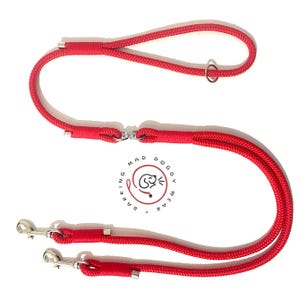 Gesplitste hondenlijn / koppeling / dubbele lijn / afneembare riem