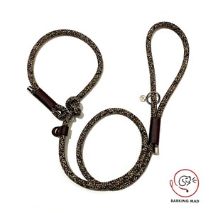 Knotted rope dog slip lead image 6