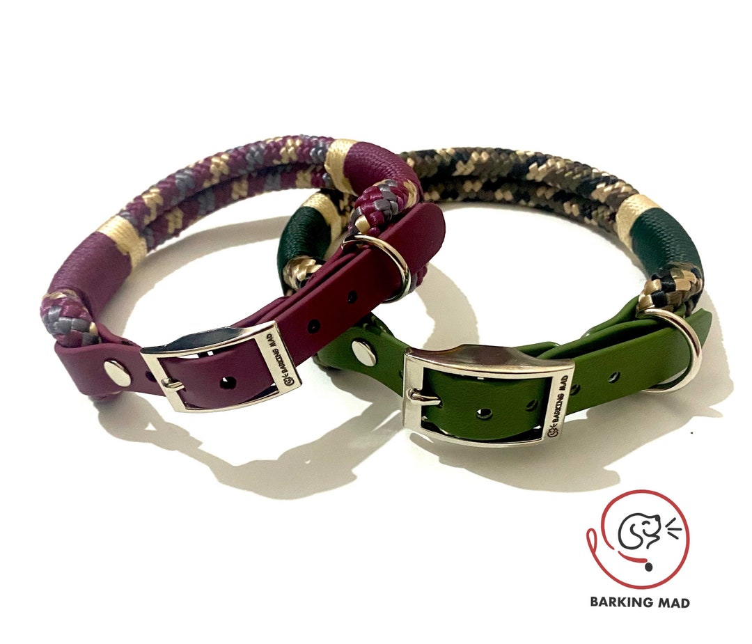 Adjustable Dog Rope Collar made to Order Etsy