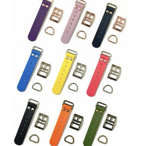 Adaptador de correa impermeable de 25 mm para collar y herrajes de paracord