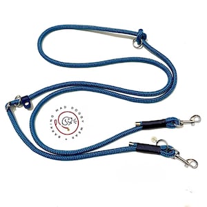 Multifunctionele hondentrainingslijn: handsfree, slip, figuur 8