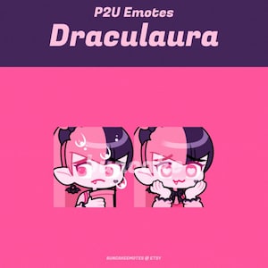 Draculaura Animated Emotes | Monster High
