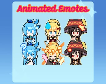 BUNDLE Konosuba Animated Emotes
