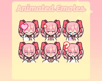Madoka Kaname Animated Emotes