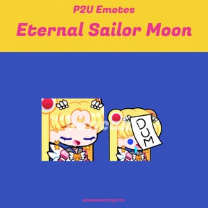 Eternal Sailor Moon Emotes | Sailor Moon Cosmos
