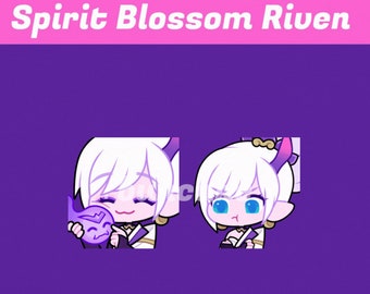 P2U Animated Emotes | Spirit Blossom Riven
