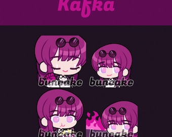 Emotes animées Kafka | Rail en étoile Honkai