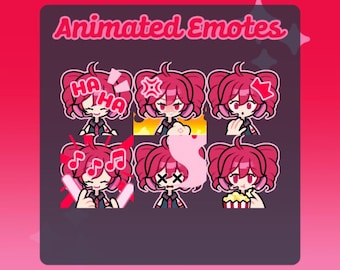 Kasane Teto Animated Emotes