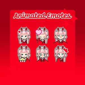 Emoticones animados de Zerotwo