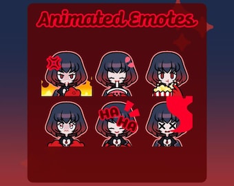 Deadlock Mina Animated Emotes