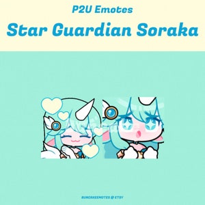 Star Guardian Soraka Animated Emotes | League of Legends
