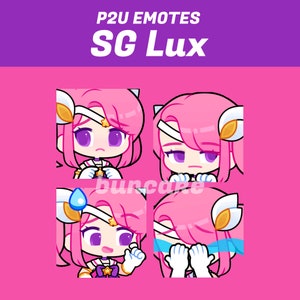 Sternenwächter Lux Animierte Emotes | Liga der Legenden