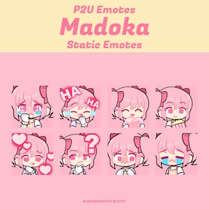 Madoka Kaname Emotes | Madoka Magica