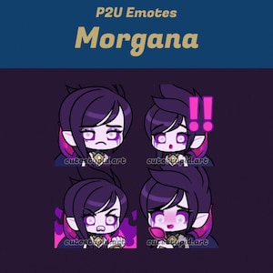 Emotes animées Morgane | League of Legends