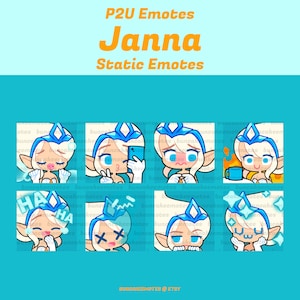 P2U-emoties | League of Legends-Janna