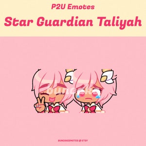 Star Guardian Taliyah Animated Emotes | League of Legends