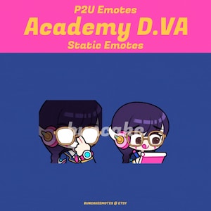 Academy DVA-emoties | Overwatch 2
