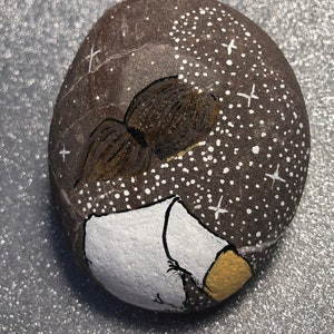 Angel watching over you keepsake memorial stone keepsake. Angel gift