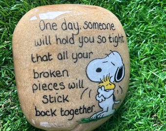 Divorce break up gift  “Sending You a Smile, Unique Keepsake snoopy gift